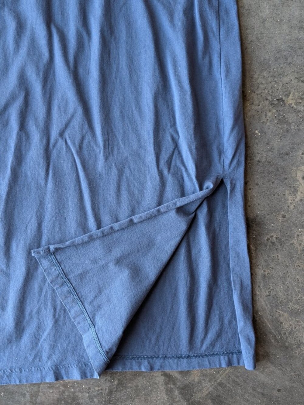 Pact Organic Softspun Tank Midi Dress in French Blue large - Picture 5 of 8